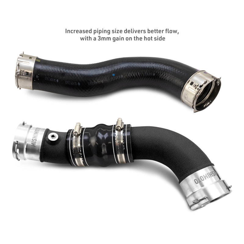 Mishimoto 2024+ Toyota Tacoma Intercooler Pipe Kit - Black Intercooler Pipe Kits Mishimoto