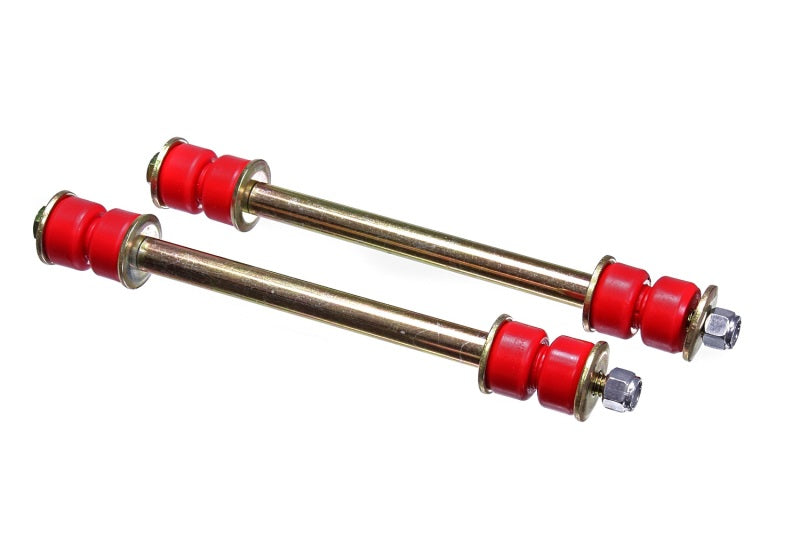Energy Suspension Universal Fixed Length Red End Link Set (6in Length) Sway Bar Endlinks Energy Suspension