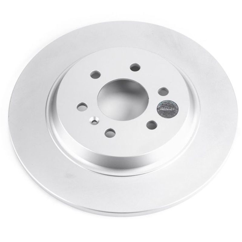 Power Stop 11-12 Vehicle Production Group MV-1 Rear Evolution Geomet Coated Rotor Brake Rotors - OE - Cryo PowerStop