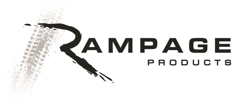 Rampage 1999-2019 Universal Clinometer - Black Tow Hooks Rampage
