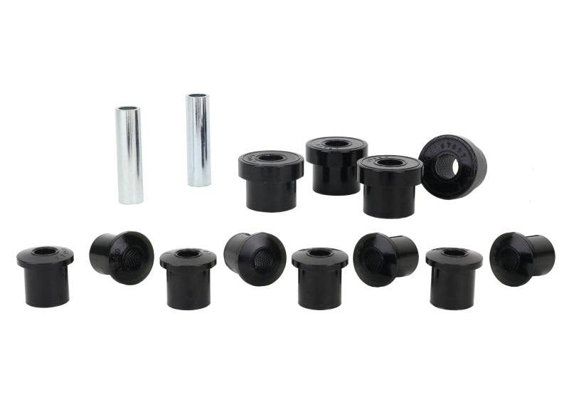 Whiteline 1976-1983 Jeep CJ5 Spring - Eye Front/Rear And Shackle Bushing Spring Insulators Whiteline
