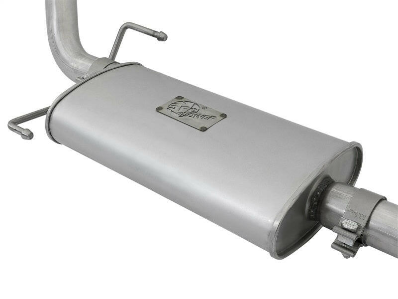aFe Scorpion 2-1/2in Alum Steel Cat-Back Exhaust w/ Polished Tips 07-17 Toyota FJ Cruiser V6 4.0L X Pipes aFe