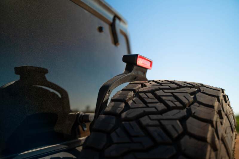 DV8 Offroad 18-23 Jeep Wrangler JL MTO Series Bumper Spare Tire Swing Gate Tailgate Accessories DV8 Offroad
