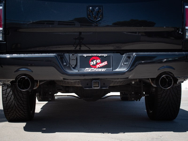 aFe 09-18 Ram 1500 V8 5.7L Hemi Gemini XV 3in 304 SS Cat-Back Exhaust w/ Black Tips Catback aFe