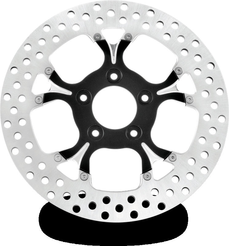 Performance Machine Disc/Carr 13x.20 Sf Galaxy Right - Contrast Cut Platinum Brake Rotors - Drilled Performance Machine