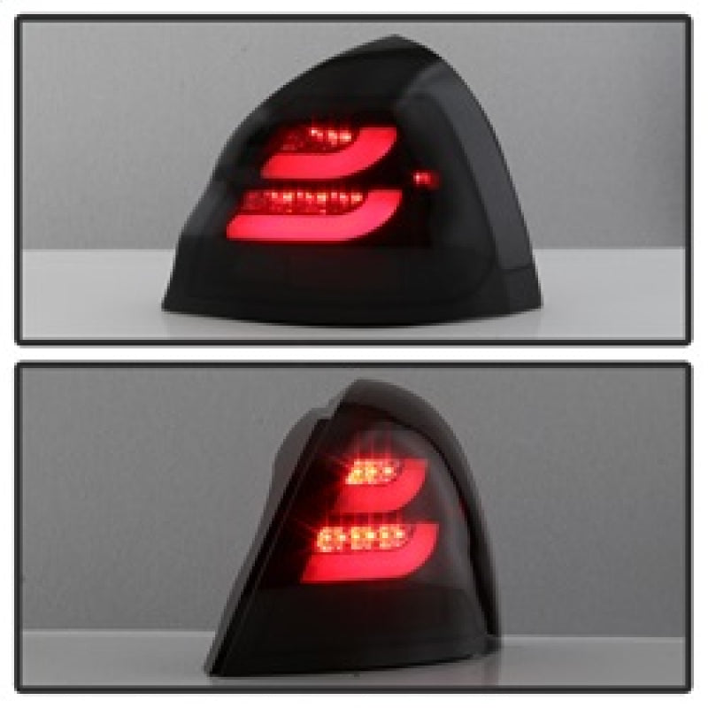 Spyder 04-08 Pontiac Grand Prix Light Bar LED Tail Light - Black Smoke (ALT-YD-PGP04-LED-BSM) Tail Lights SPYDER