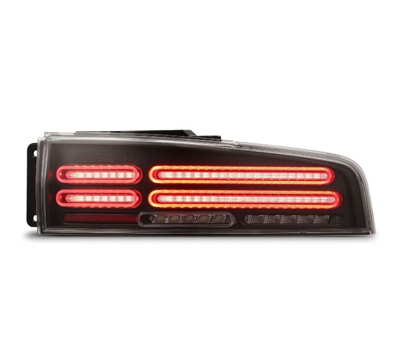 AlphaRex 23-25 Nissan Z Nova-Series Quad-Loop Style Prismatic LED Tail Lights - Black Tail Lights AlphaRex