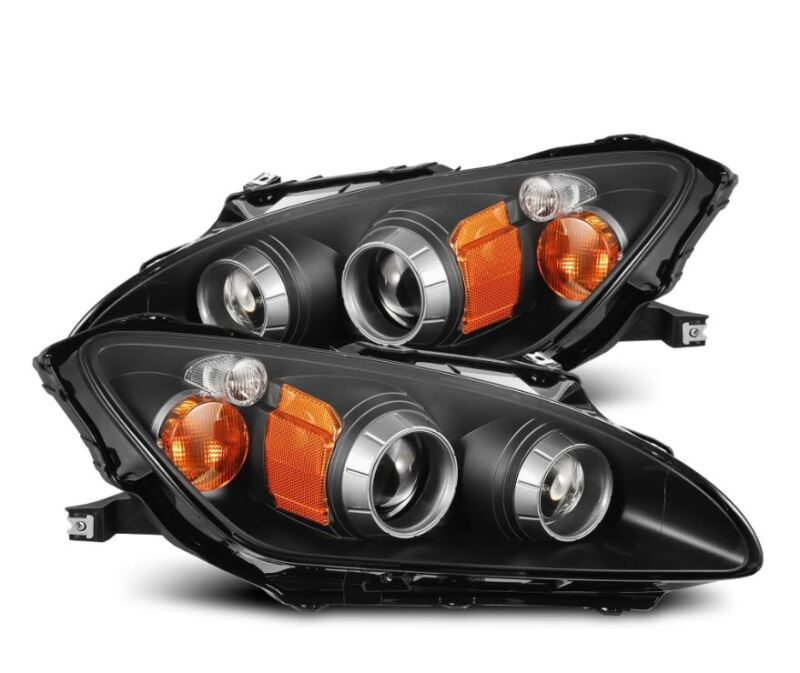 AlphaRex 99-09 Honda S2000 LUXX-Series Projector LED Headlights - Black Headlights AlphaRex