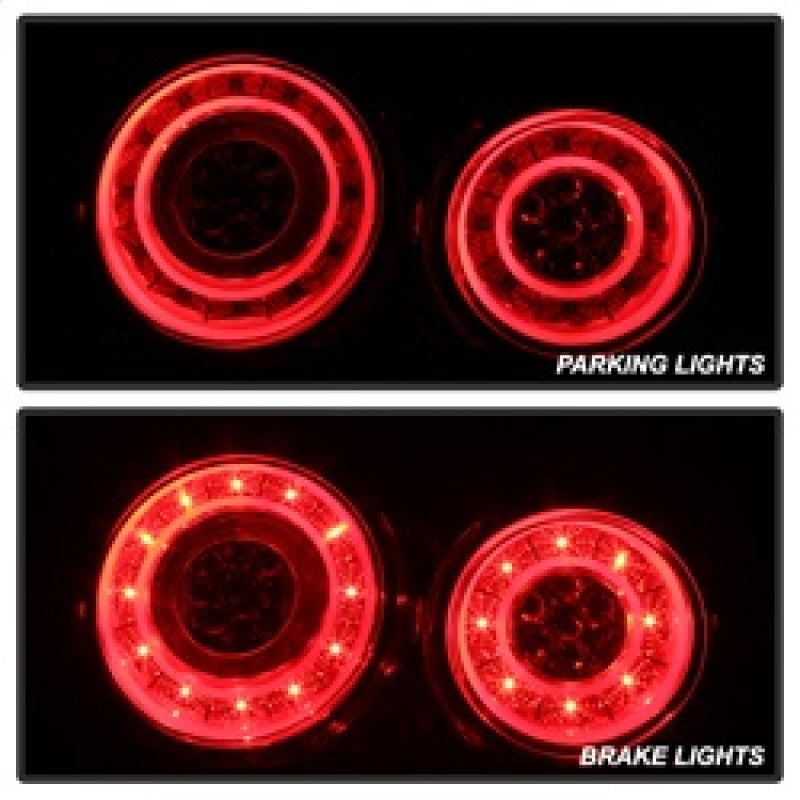Spyder 09-15 Nissan GTR LED Tail Lights Red Clear ALT-YD-NGTR09-LED-RC Tail Lights SPYDER