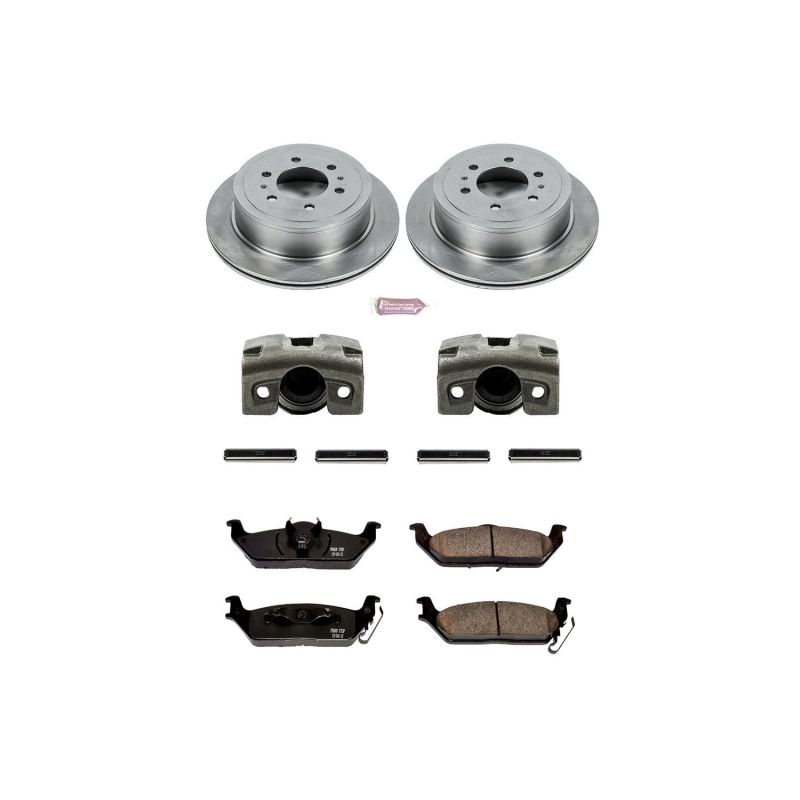 Power Stop 04-11 Ford F-150 Rear Autospecialty Brake Kit w/Calipers Brake Kits - OE PowerStop