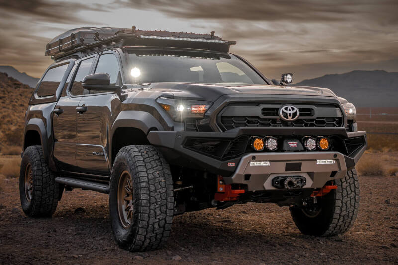 ARB 2024+ Toyota Tacoma Zenith Winch Bar - TXT Black Bull Bars ARB