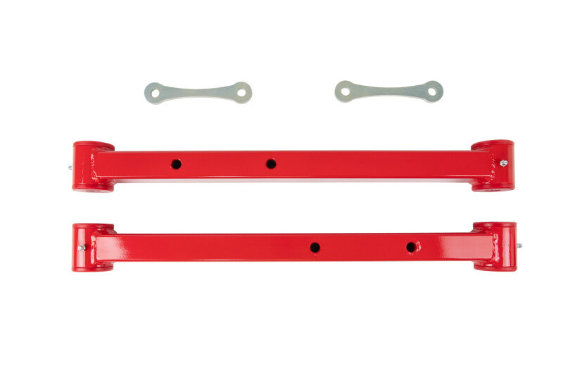 UMI 91-96 GM B-Body Boxed Extended Length Lower Control Arms - Red Control Arms UMI Performance