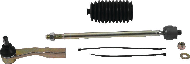 QuadBoss 18-20 Polaris Ranger 1000 EPS Steering Rack Tie Rod Assembly Kit - Right Inner & Outer Tie Rods QuadBoss