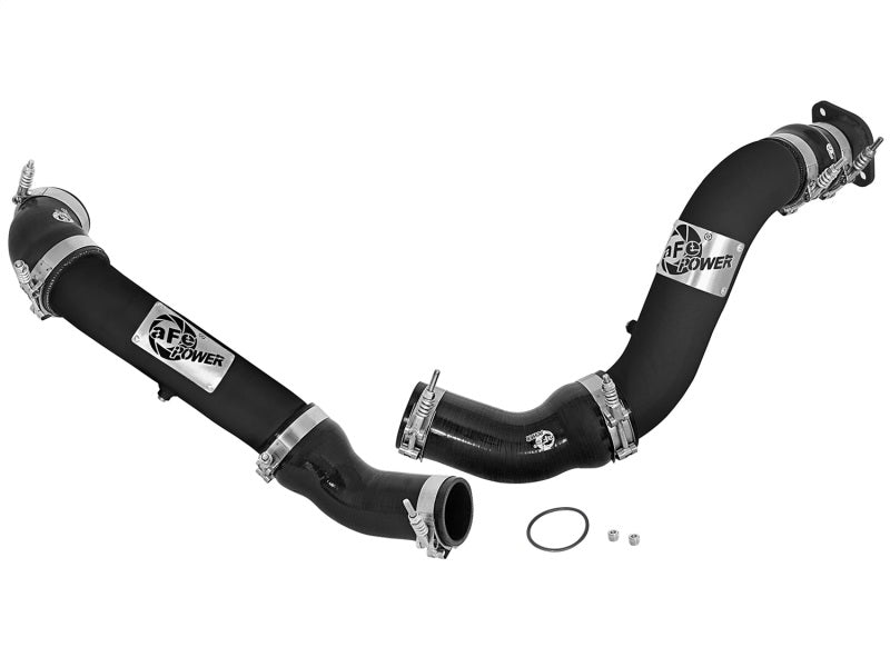 aFe Bladerunner 3in Intercooler Hot and Cold Side Tubes 16-17 Nissan Titan XD V8 5.0L (td) Intercoolers aFe