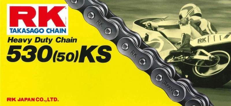 RK Chain 530KS-122L - Natural Chains RK Chain