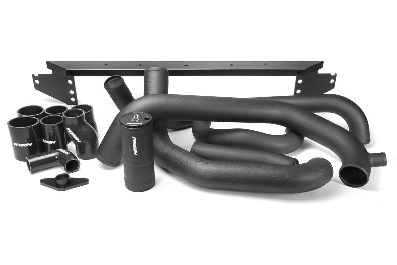 PERRIN 02-07 Subaru WRX/STI Front Mount Intercooler Boost Tube Kit - Black Intercooler Pipe Kits Perrin Performance