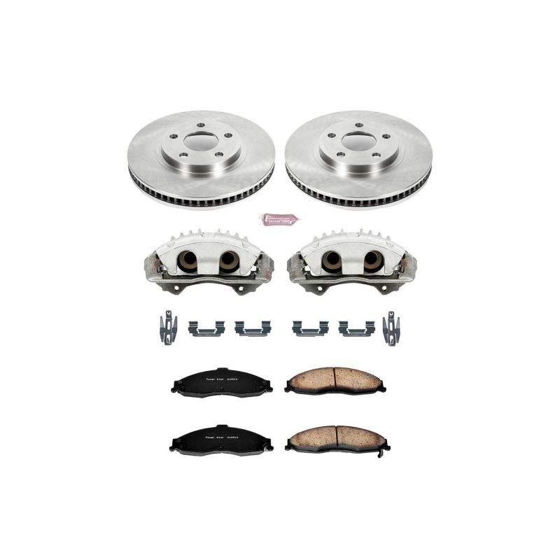 Power Stop 98-02 Chevrolet Camaro Front Autospecialty Brake Kit w/Calipers Brake Kits - OE PowerStop