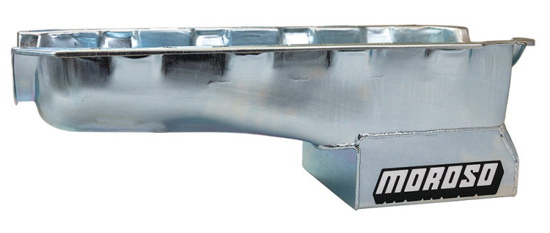 Moroso Chevrolet Big Block Mark IV Stroker Wet Sump 6.5qt 8in Steel Oil Pan Oil Pans Moroso