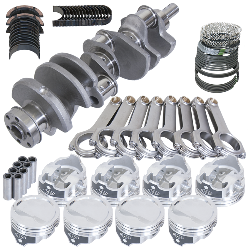 Eagle Ford 351W 4.000in Crank 2.750in Mains 6.200in H-Beam -15.8cc 4.030in Pistons Rotating Assembly Rotating Assemblies Eagle
