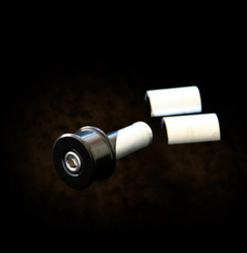 CRG Mirror Internal Adapter Universal 7/ 8 in. O.D. Steel & Aluminum Handlebar Side Mirrors CRG Constructors