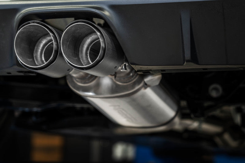 MBRP 2023 Toyota Corolla GR 1.6L T304 SS 3in Cat-Back Dual Center Rear w/ Carbon Fiber Tips Catback MBRP