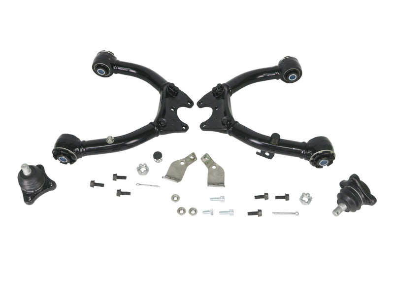 Whiteline 2001-2006 Mitsubishi Montero Front Upper Control Arm - Fixed Offset - Control Arms Whiteline