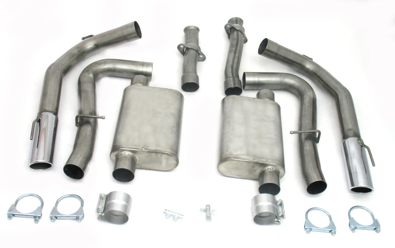 JBA 99-04 Ford Mustang Cobra IRS 4.6L 4V 409SS Dual Rear Exit Cat-Back Exhaust Catback JBA