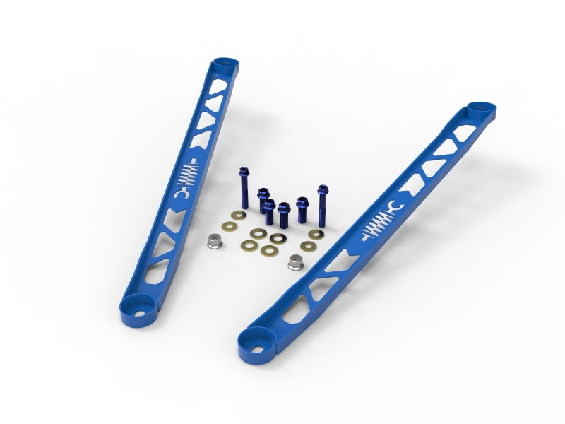 aFe CONTROL 304 Stainless Steel Front Suspension Strut Brace Blue - Toyota GR Supra (A90) 20-21 Strut Bars aFe