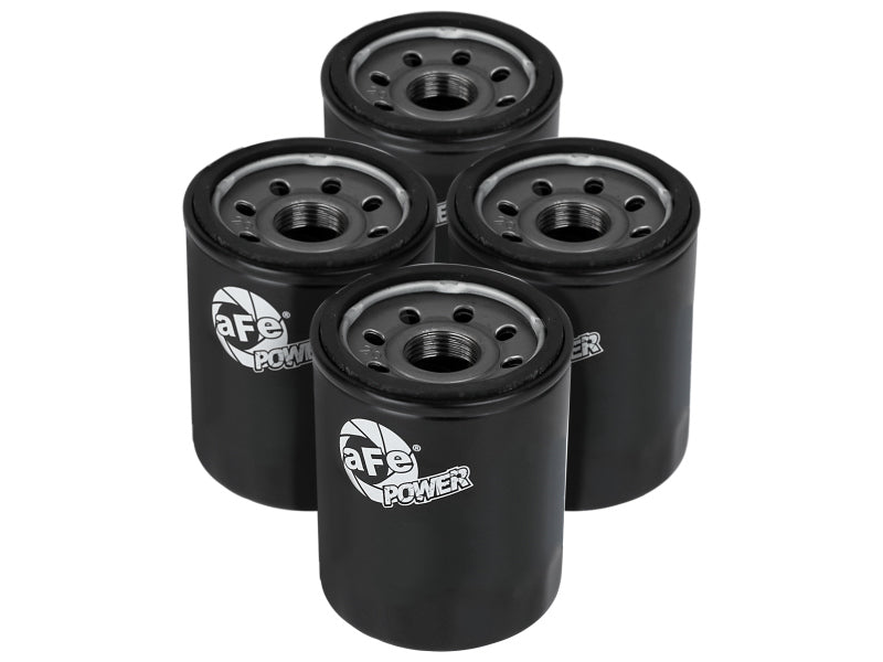 aFe ProGuard HD Oil Filter; 19-20 GM Silverado 1500; L4 2.7L - 4 Pack Oil Filters aFe