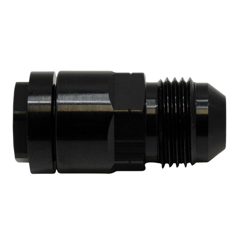 DeatschWerks 8AN Male Flare to 3/8in Female EFI Quick Connect Adapter - Anodized DW Titanium Fuel Components Misc DeatschWerks