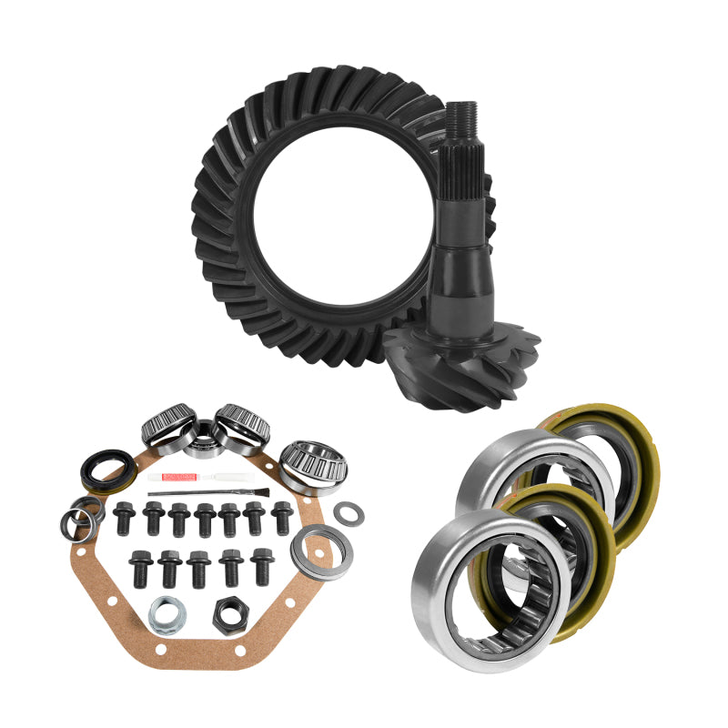 Yukon ZF 9.25in CHY 3.21 Rear Ring & Pinion Install Kit Axle Bearings and Seal Differential Install Kits Yukon Gear & Axle
