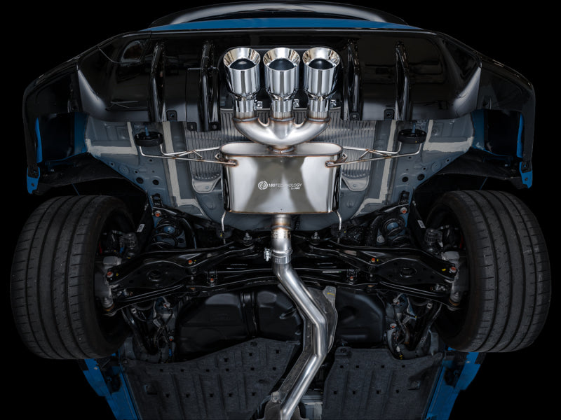 AWE Tuning 2023 Honda Civic Type R FL5 Touring Edition Exhaust w/ Triple Chrome Silver Tips Catback AWE Tuning