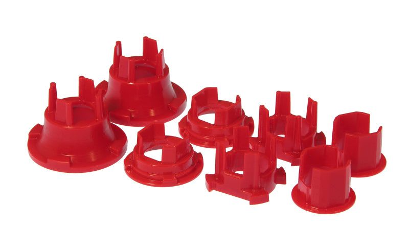 Prothane 10 Chevy Camaro Rear Subframe Bushing Insert Kit - Red Bushing Kits Prothane