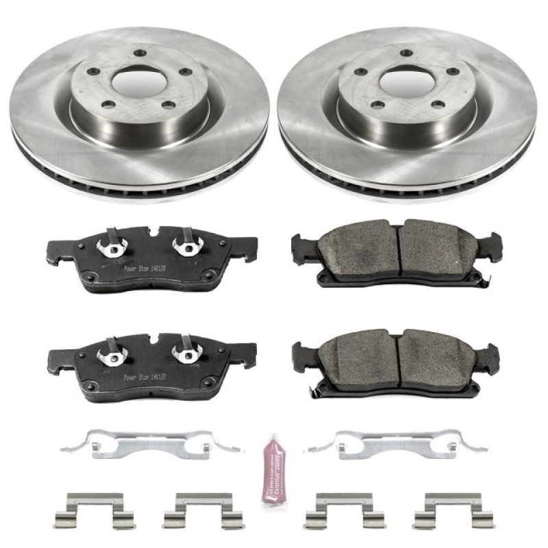 Power Stop 08-09 Pontiac G8 Front Autospecialty Brake Kit Brake Kits - OE PowerStop