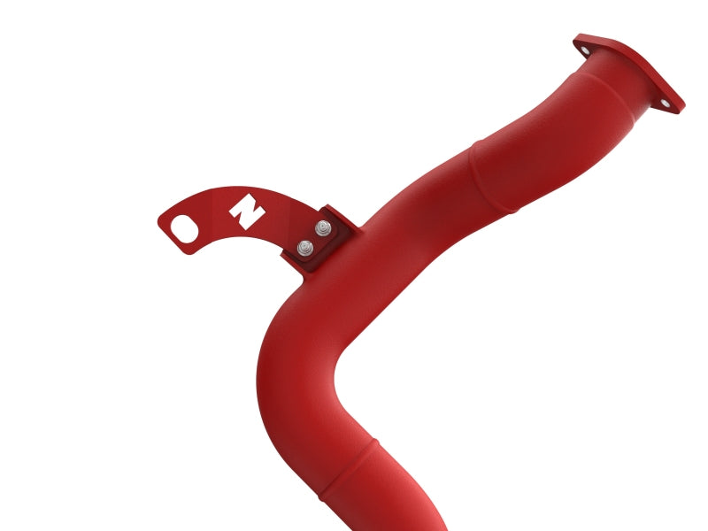 AFE 19-22 Hyundai Veloster N BladeRunner Aluminum Hot & Cold Charge Pipe Kit - Red Intercoolers aFe