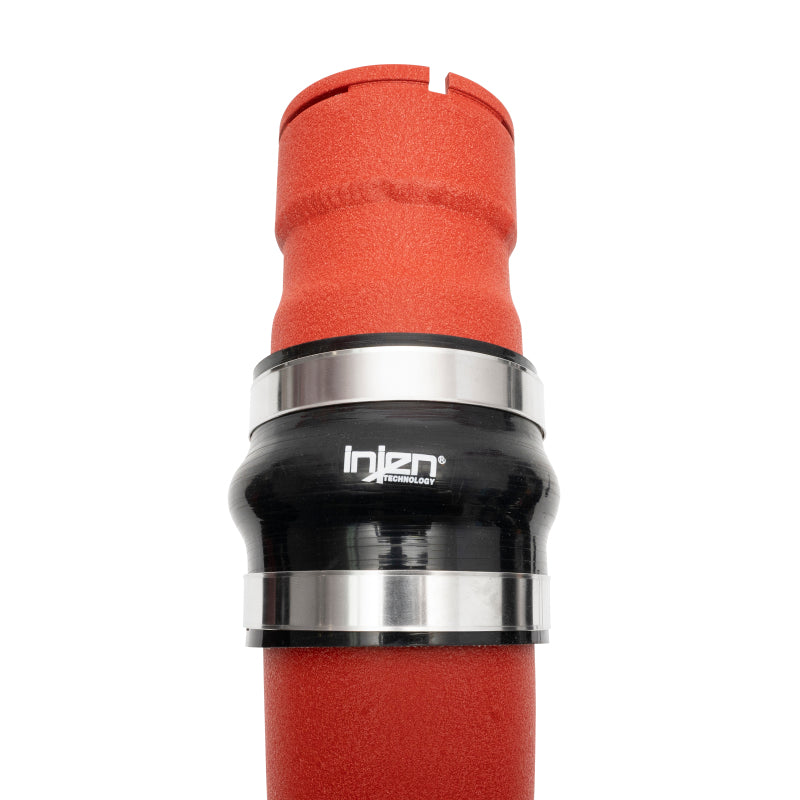 Injen 17-22 Ford F250/F/350/F-450/F-550 V8-6.7L Turbo Diesel Wrinkle Red Intercooler Piping Kit Intercooler Pipe Kits Injen