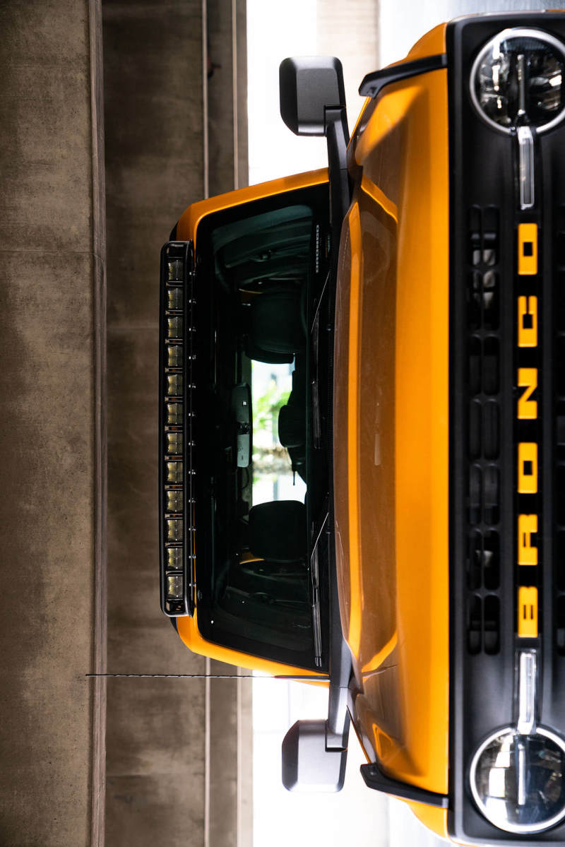 DV8 21+ Ford Bronco Curved Light Bracket for 12 3in. Pod Lights Light Mounts DV8 Offroad