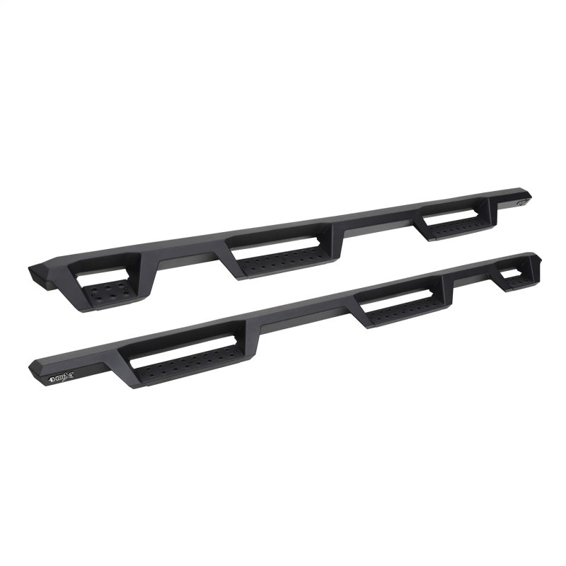 Westin 2019 Chevrolet Silverado/Sierra 1500 (5.5ft) Drop Wheel to Wheel Nerf Step Bars - Txt Black Nerf Bars Westin