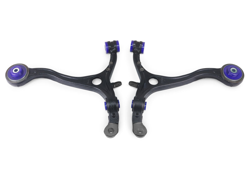 SuperPro 04-09 Acura TSX Front Lower Control Arm Set W/ Bushings Control Arms Superpro