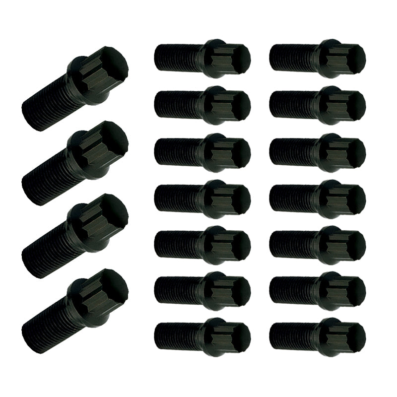 Moroso Chevrolet Small Block Oil Pan Bolts - Set of 18 Bolts Moroso