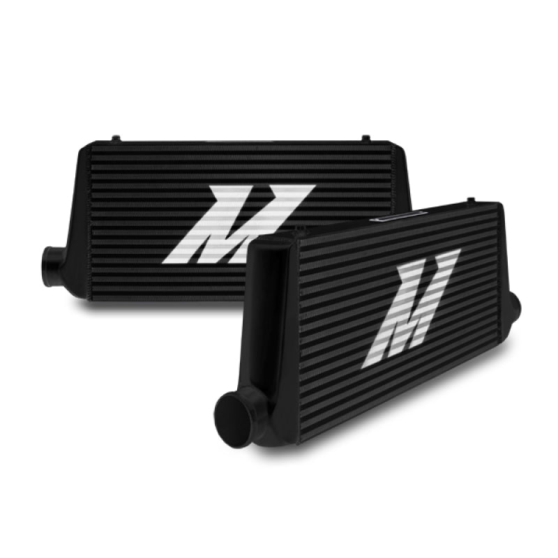 Mishimoto Universal Black S Line Intercooler Overall Size: 31x12x3 Core Size: 23x12x3 Inlet / Outlet Intercoolers Mishimoto