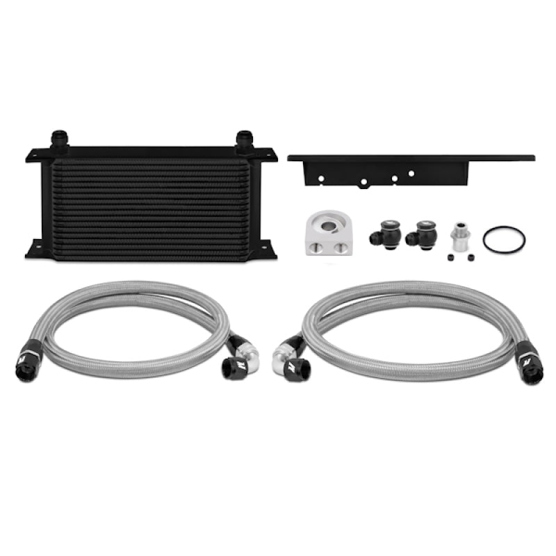 Mishimoto 03-09 Nissan 350Z / 03-07 Infiniti G35 (Coupe Only) Oil Cooler Kit - Black Oil Coolers Mishimoto