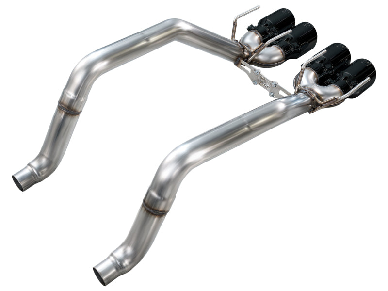 AWE Tuning 05-07 C6 Chevrolet Corvette 6.0L Track Edition Axle-Back Exhaust w/ Diamond Black Tips Axle Back AWE Tuning