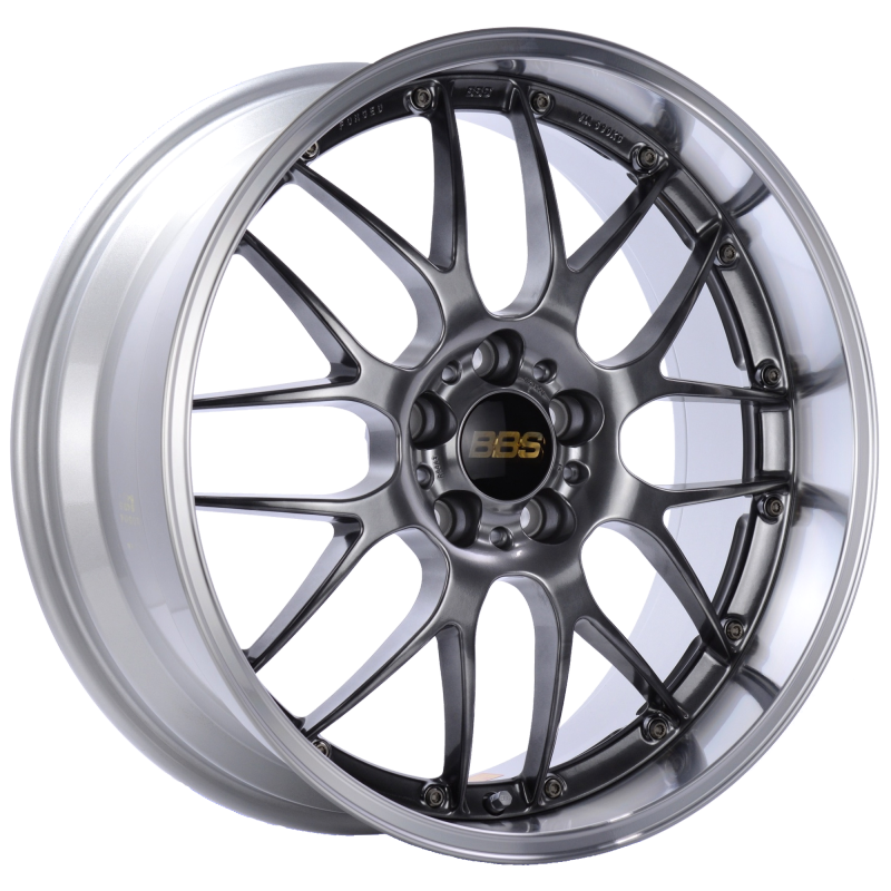 BBS RS-GT 18x11 5x130 ET45 CB71.6 Diamond Black Center Diamond Cut Lip Wheel Wheels - Forged BBS