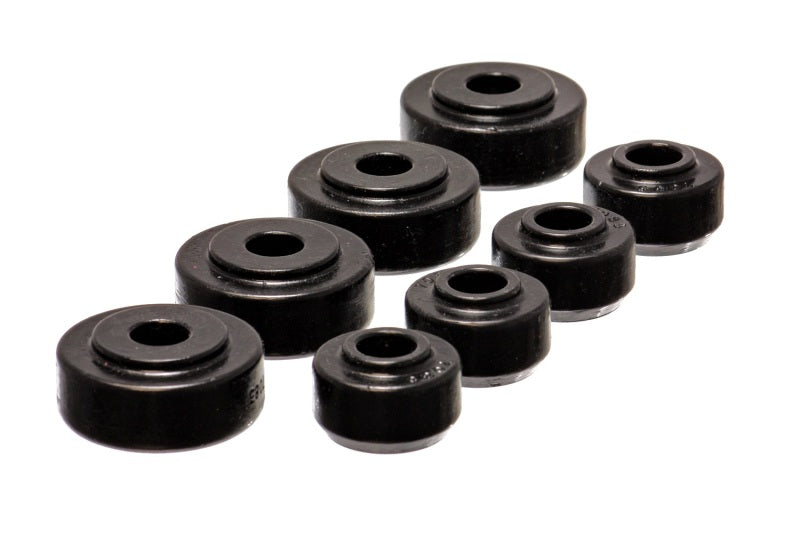 Energy Suspension 86-95 Ford Taurus Black Rear Strut Rod Bushing Set (Sedan ONLY) Bushing Kits Energy Suspension