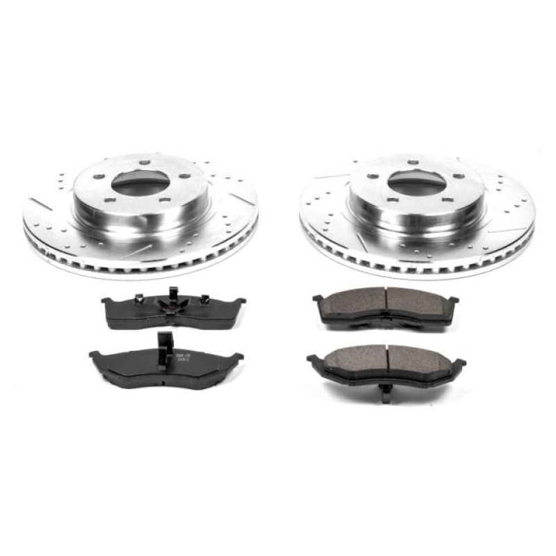 Power Stop 98-04 Chrysler Concorde Front Z23 Evolution Sport Brake Kit Brake Kits - Performance D&S PowerStop