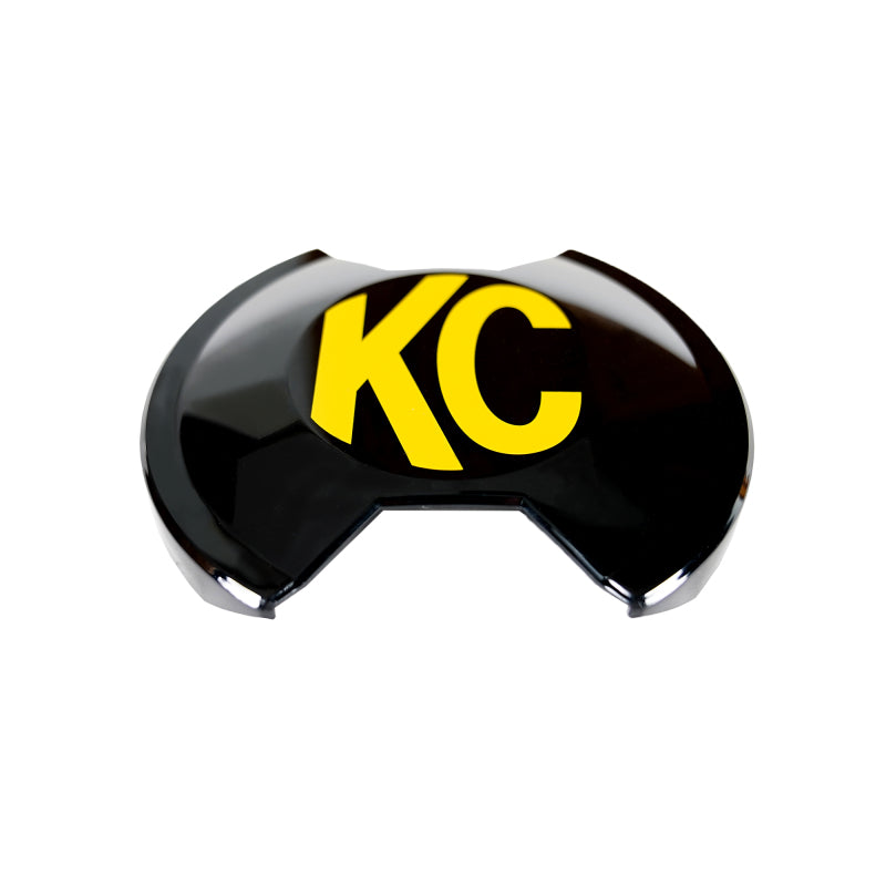 KC HiLiTES 6in. Light Shield / Hard Cover for SlimLite LED - Black Light Covers and Guards KC HiLiTES