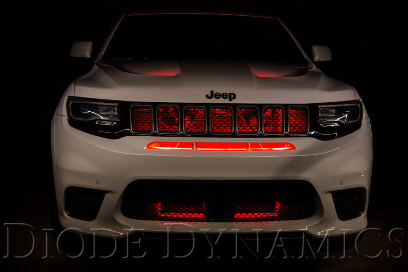 Diode Dynamics RGBW Grille Strip Kit 2pc Multicolor Light Strip LED Diode Dynamics