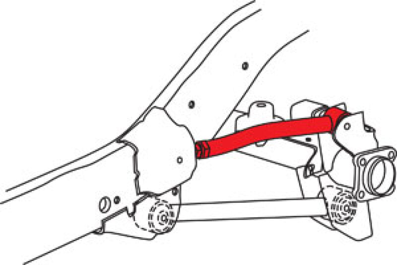 SPC Performance 2007+ Jeep Wrangler / 20-23 Gladiator Rear Adjustable Upper Control Arm Alignment Kits SPC Performance