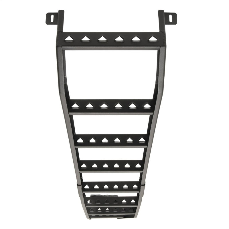 Westin 19-24 Mercedes-Benz Sprinter High Roof Mesa Side Ladder - Textured Black Roof Rack Westin
